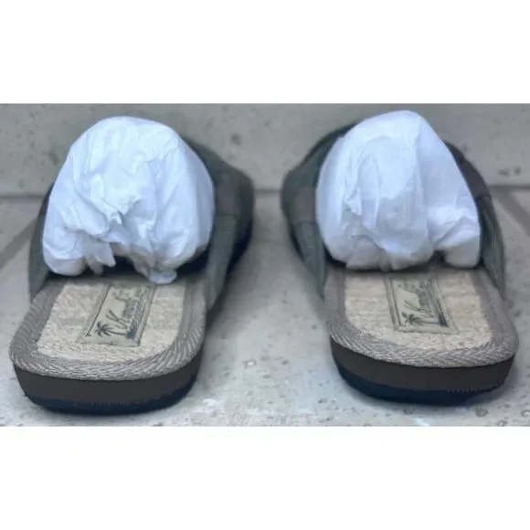 Komodo Bali Helena Green Sandal Organic Cotton & Recycled PU Footbed Size 4 - Picture 4 of 13